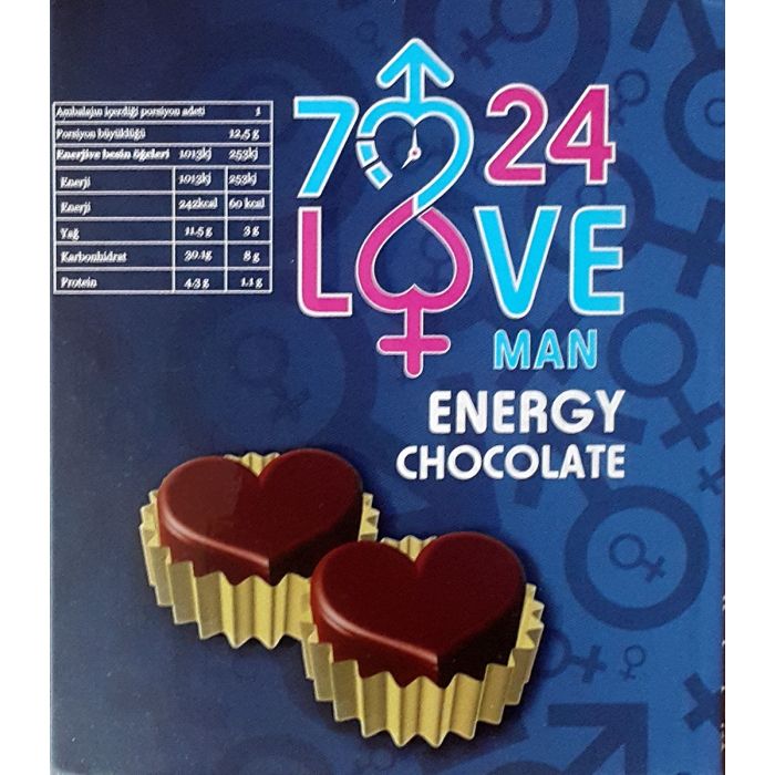 7&amp;24 Love Cinsel İsteği Artıran Çikolata